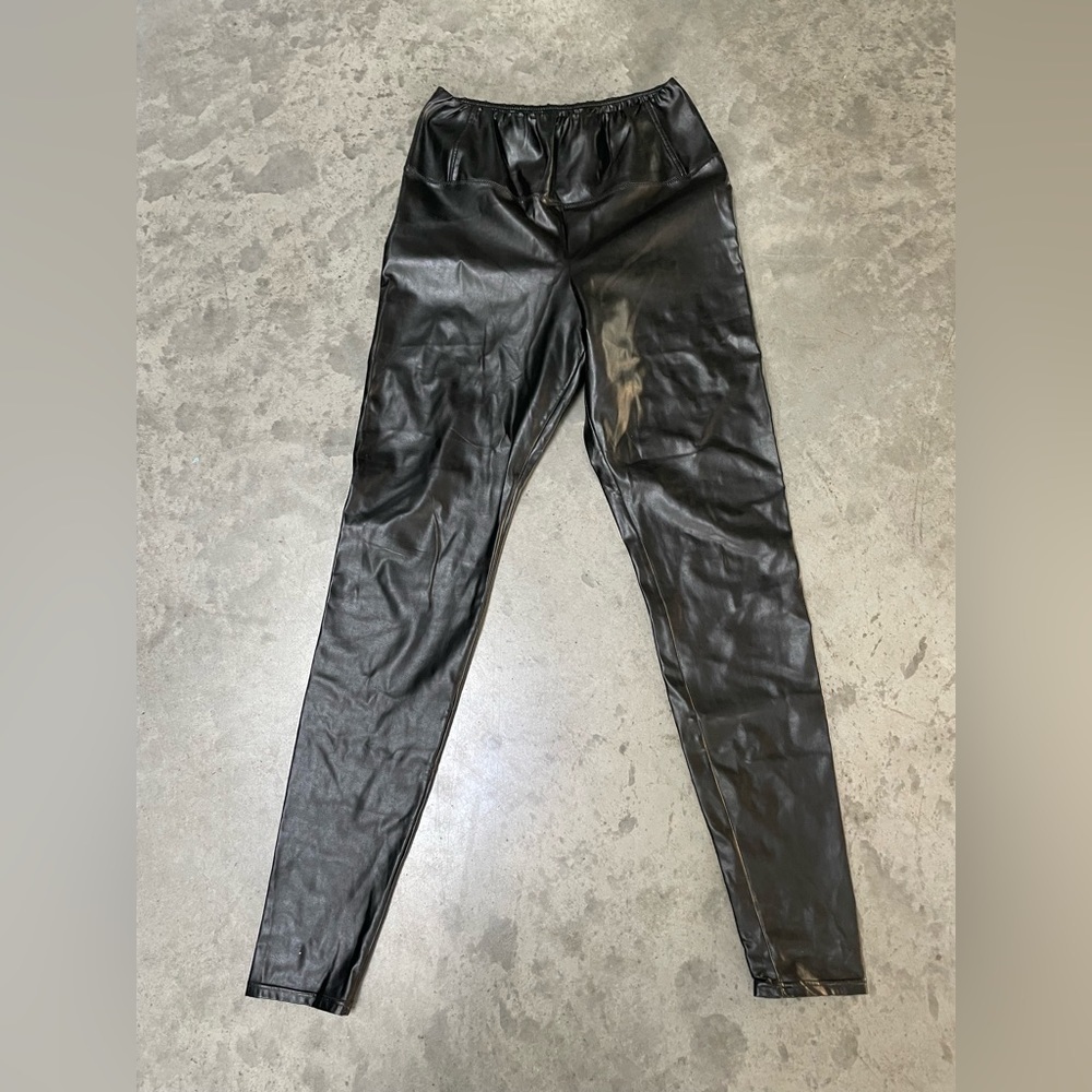 Wilfred free Daria leather leggings pants NWOT